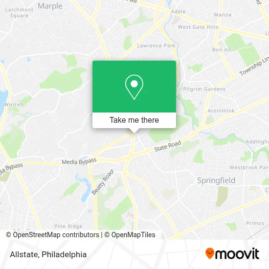 Allstate map
