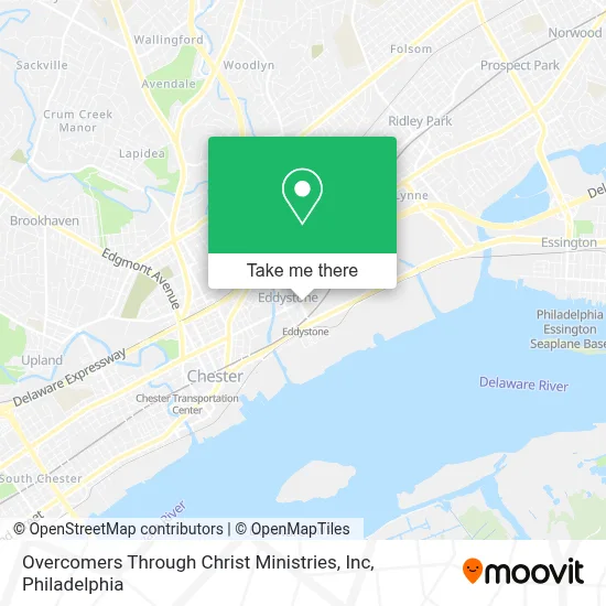 Overcomers Through Christ Ministries, Inc map