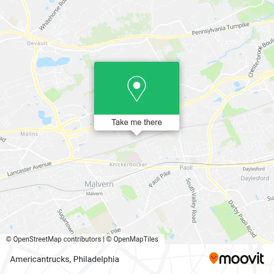 Americantrucks map