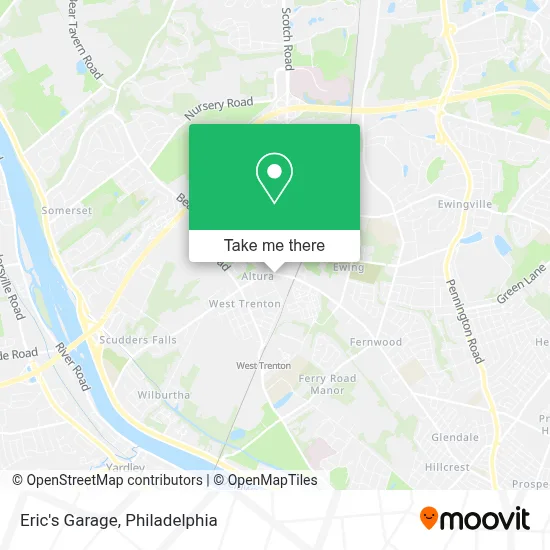 Eric's Garage map