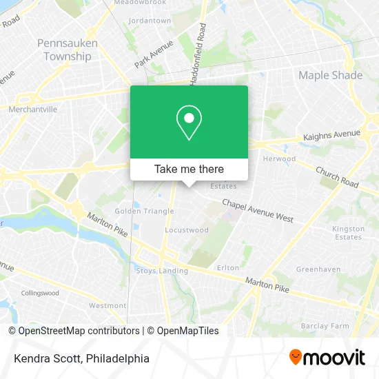 Kendra Scott map