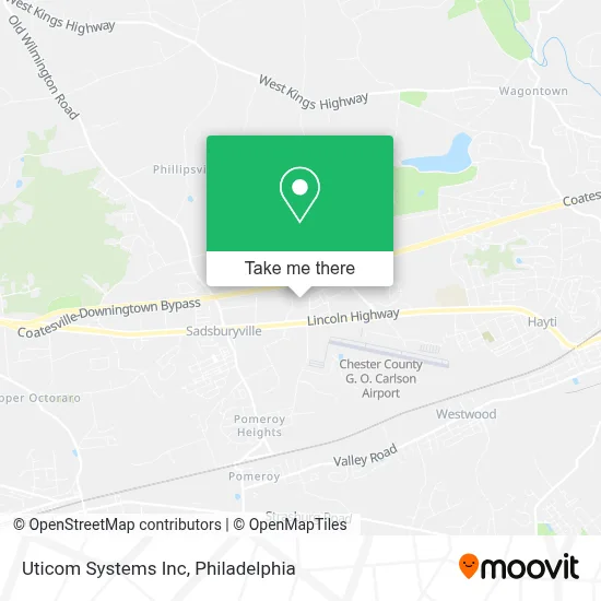 Uticom Systems Inc map