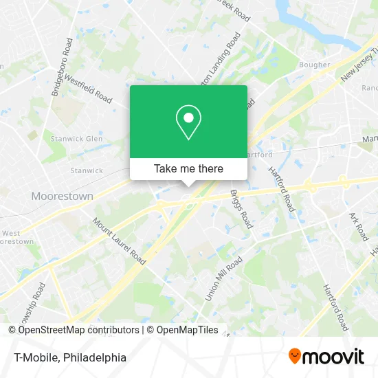 T-Mobile map