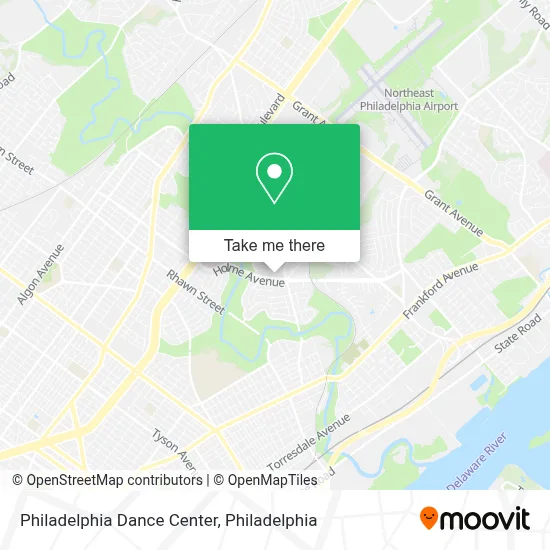 Philadelphia Dance Center map