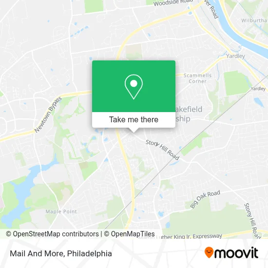 Mail And More map