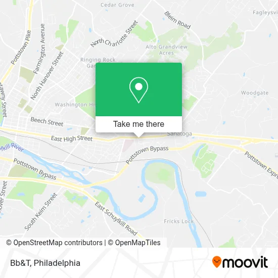 Bb&T map