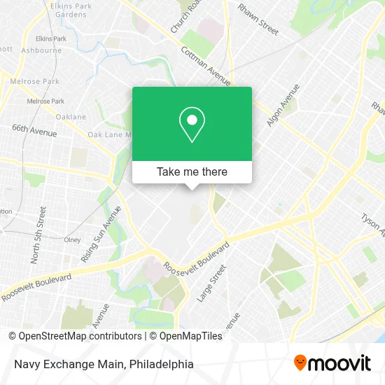 Navy Exchange Main map