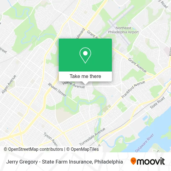 Jerry Gregory - State Farm Insurance map