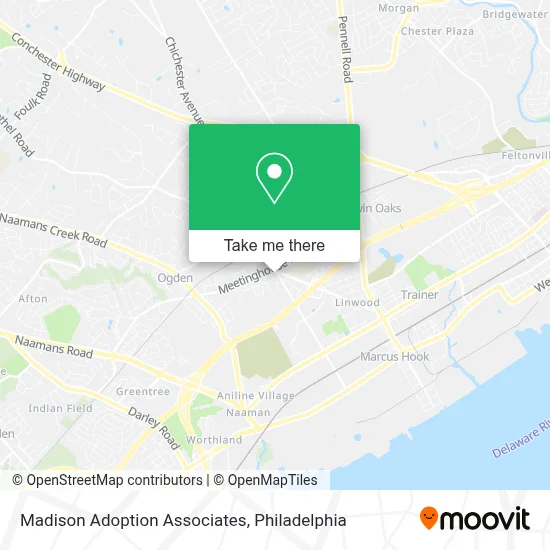 Madison Adoption Associates map