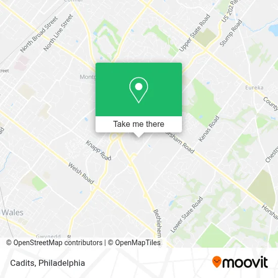 Cadits map