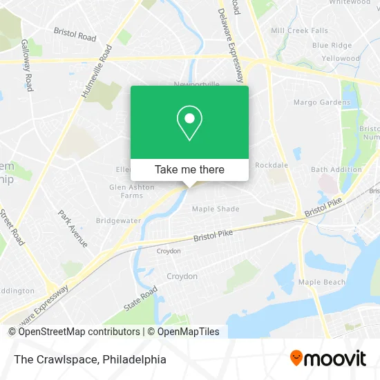 The Crawlspace map
