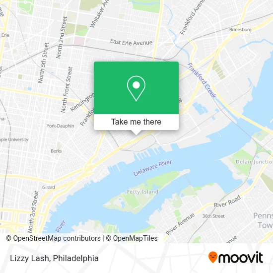 Lizzy Lash map