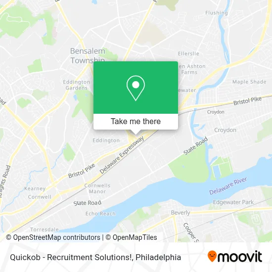 Quickob - Recruitment Solutions! map