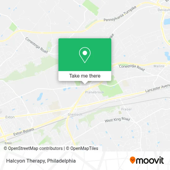 Halcyon Therapy map