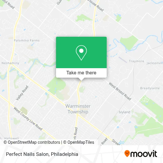 Perfect Nails Salon map