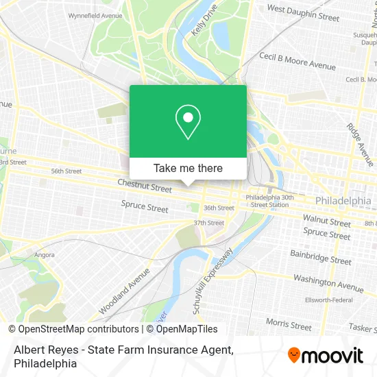 Albert Reyes - State Farm Insurance Agent map