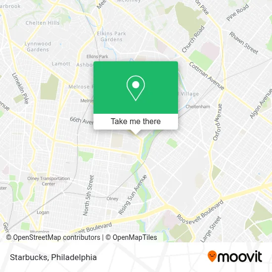 Starbucks map