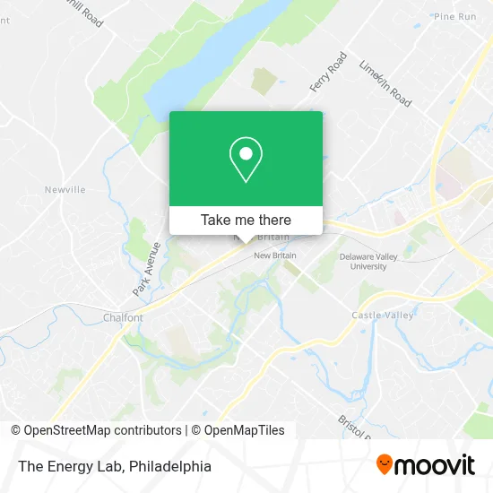 The Energy Lab map