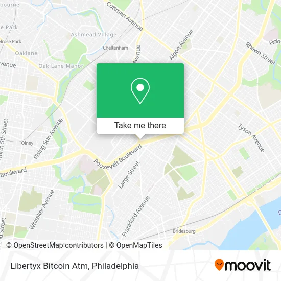 Libertyx Bitcoin Atm map