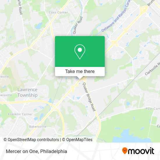 Mercer on One map