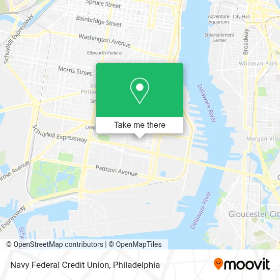 Navy Federal Credit Union map