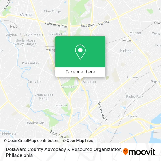 Delaware County Advocacy & Resource Organization map