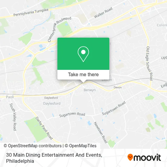30 Main Dining Entertainment And Events map