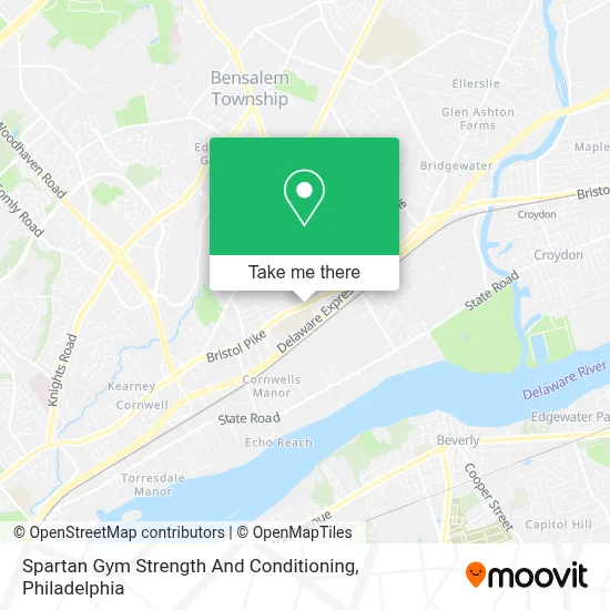 Spartan Gym Strength And Conditioning map