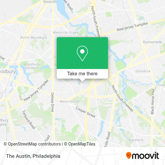 The Austin map