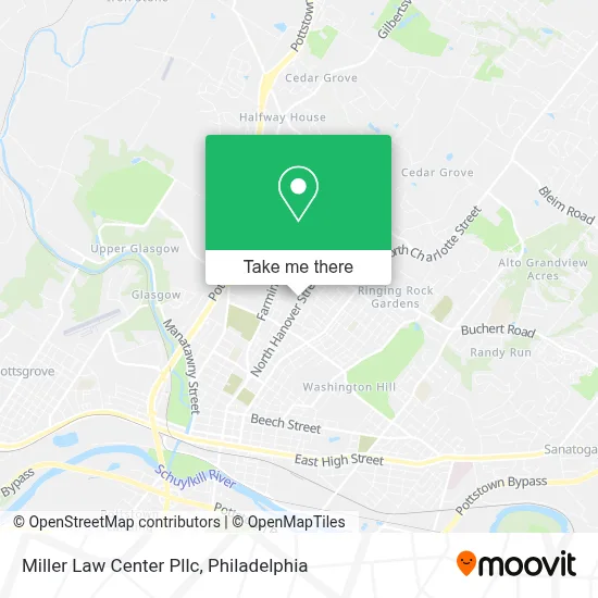 Miller Law Center Pllc map