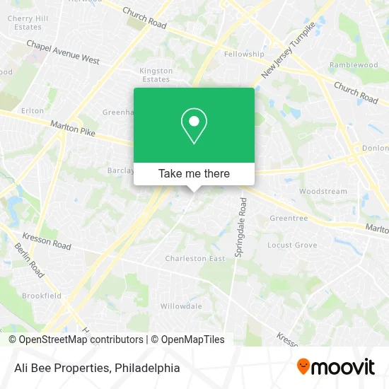 Ali Bee Properties map