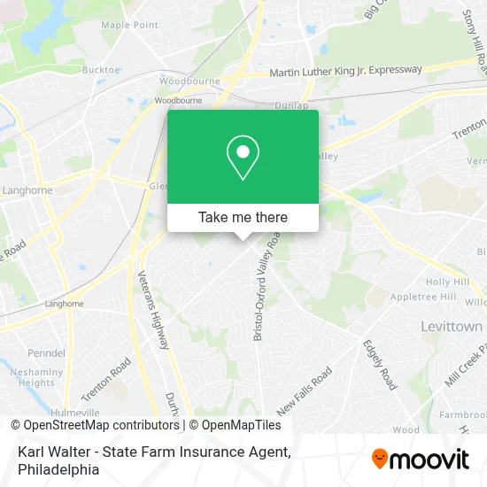 Karl Walter - State Farm Insurance Agent map
