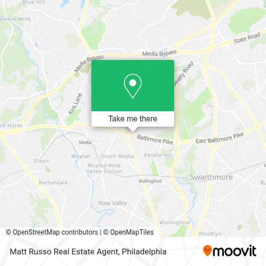 Matt Russo Real Estate Agent map