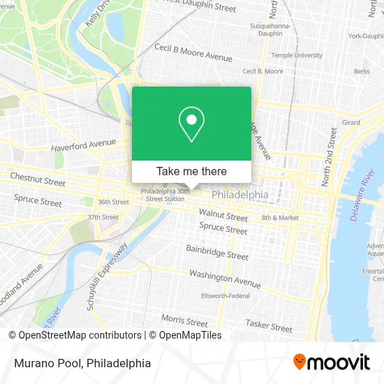 Murano Pool map