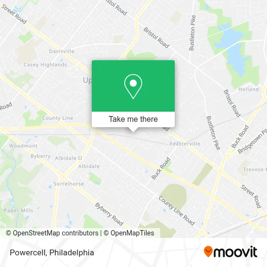 Powercell map