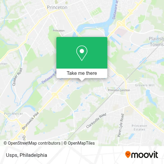Usps map