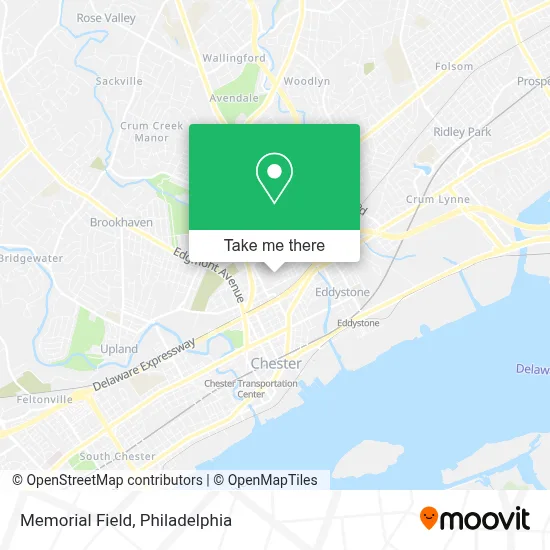 Memorial Field map