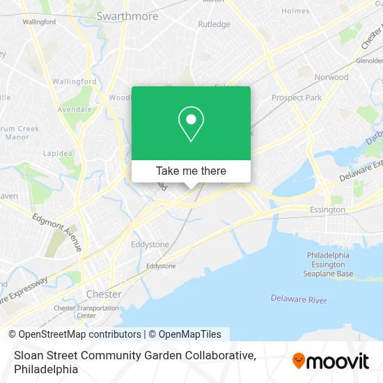 Sloan Street Community Garden Collaborative map