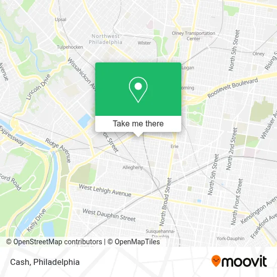 Cash map
