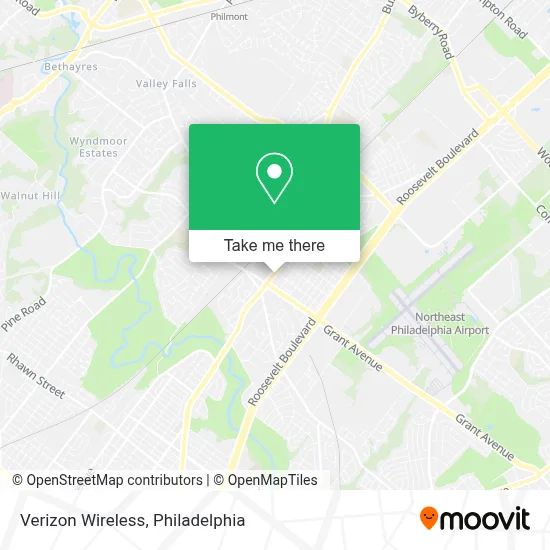 Verizon Wireless map