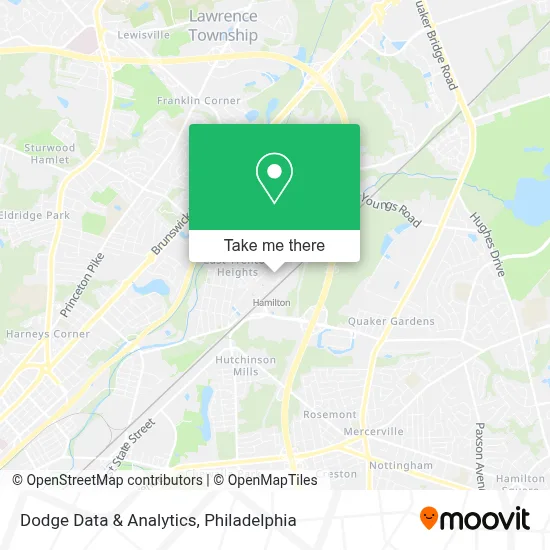 Dodge Data & Analytics map