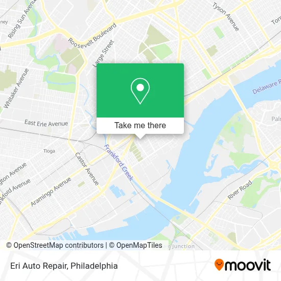 Eri Auto Repair map