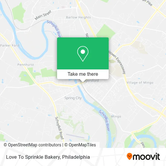 Love To Sprinkle Bakery map