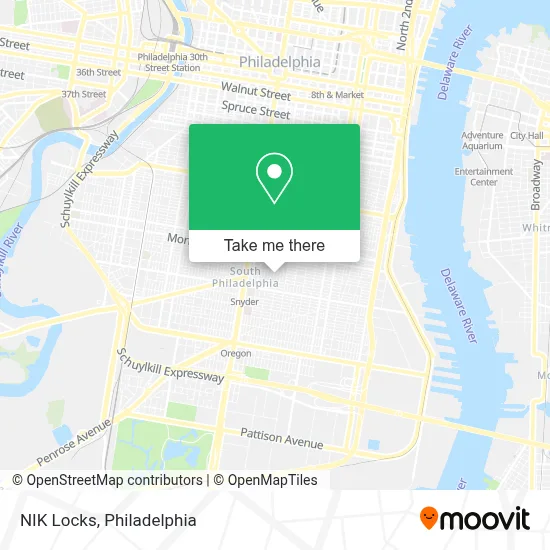NIK Locks map