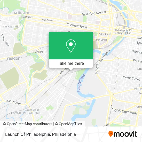 Launch Of Philadelphia map