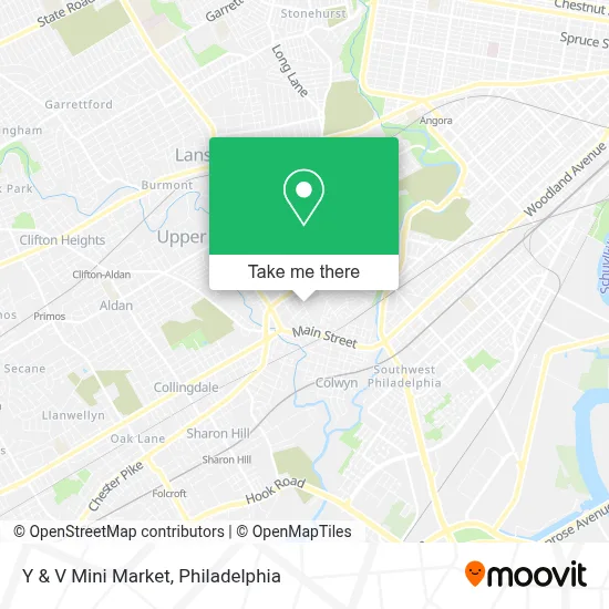 Y & V Mini Market map