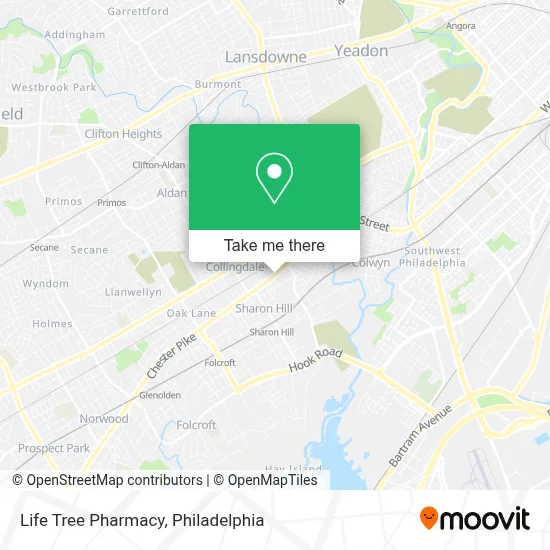 Life Tree Pharmacy map
