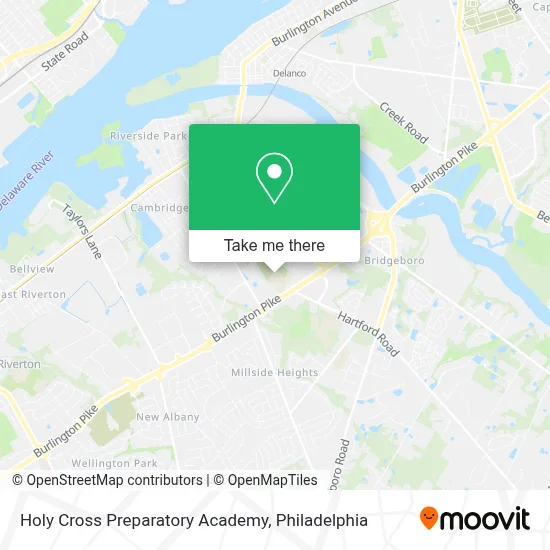 Holy Cross Preparatory Academy map