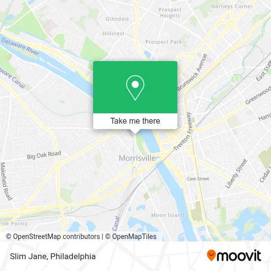 Slim Jane map