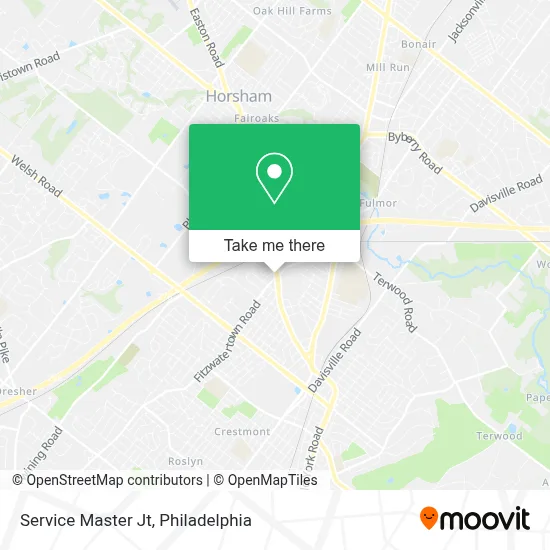 Service Master Jt map
